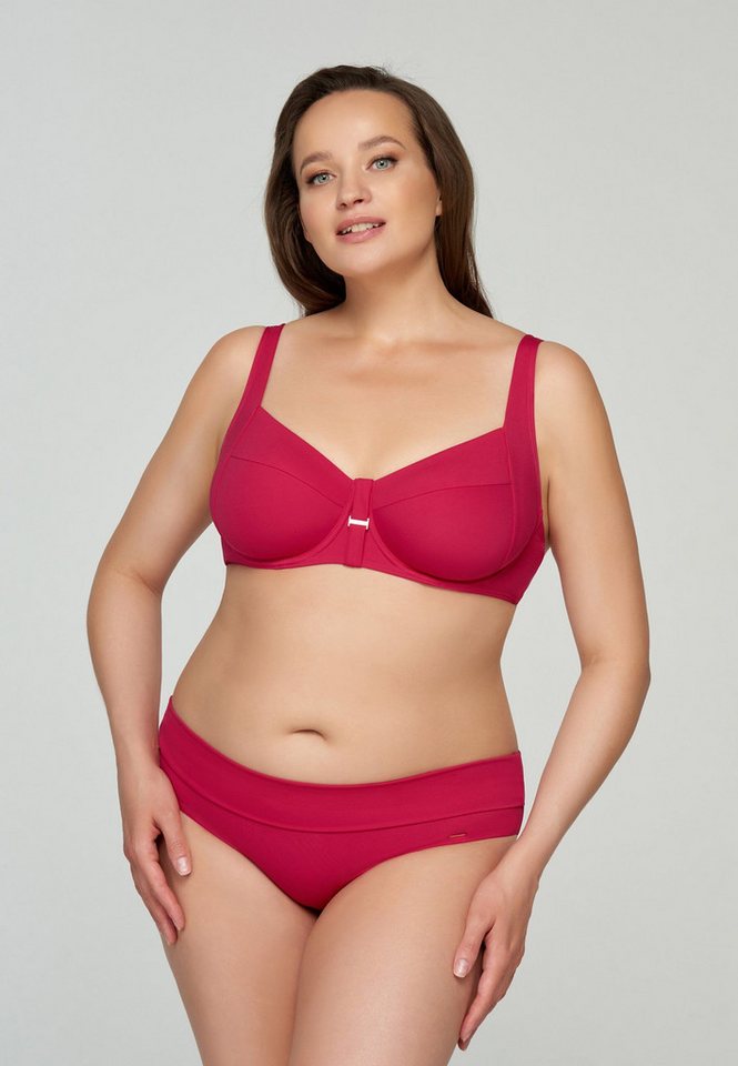 Marc&André Bandeau-Bikini-Top Solid Line, aus hochwertiger 4-Wege Stretch von Marc&André