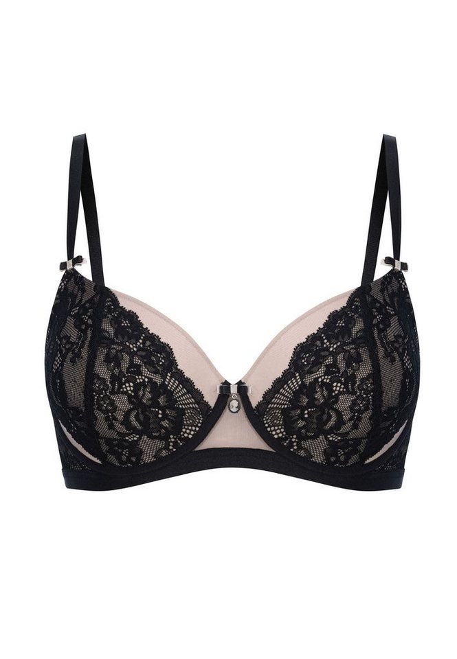 Marc&André Push-up-BH MADEMOISELLE mit Spitzen-Dekor von Marc&André