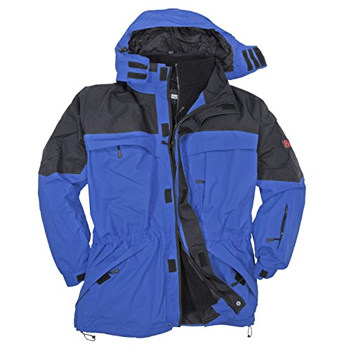 3in1 Jacke Davos von Marc&Mark in Übergröße bis 10XL blau, Größe:2XL von Marc & Mark