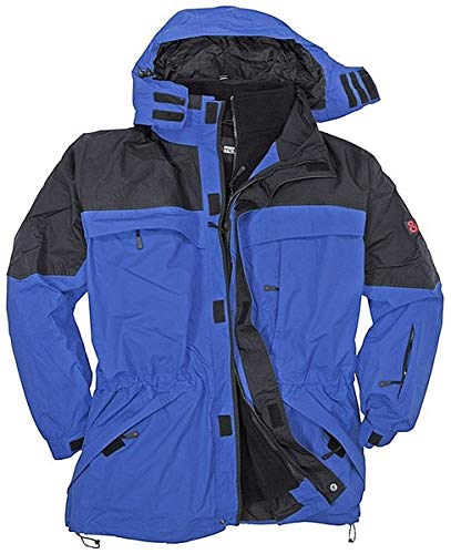 Marc&Mark Echte Übergrößen ! 3in1 Jacke Davos in Übergröße, Herrenjacke, Winterjacke 10XL blau von Marc & Mark
