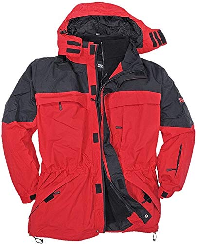 Marc&Mark Echte Übergrößen ! 3in1 Jacke Davos in Übergröße, Herrenjacke, Winterjacke 3XL rot von Marc & Mark