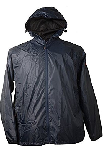 Übergrößen Leichte Regenjacke Herrenübergröße 8XL Blau von Marc & Mark