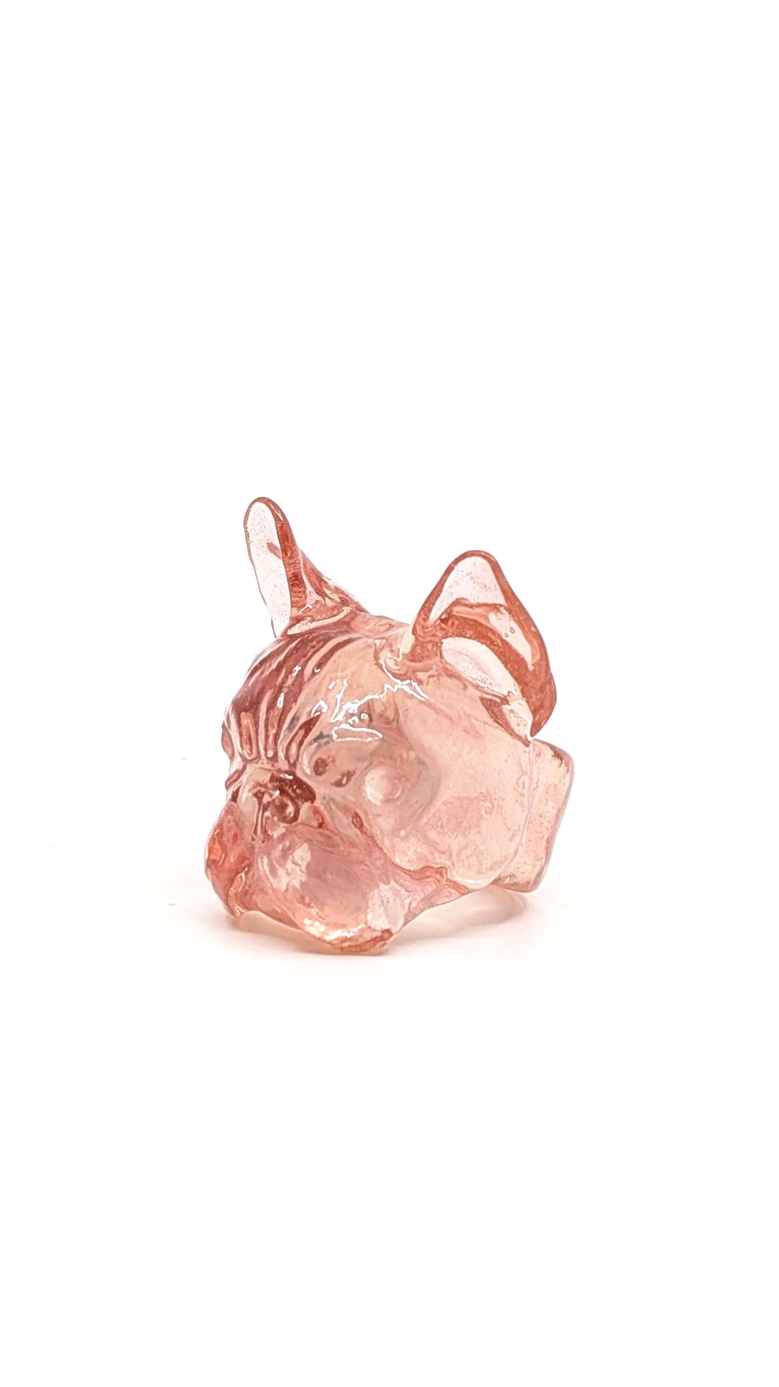 Amelia Frenchie Bulldoggenring - 3D Ring von MarcelaLopezArt