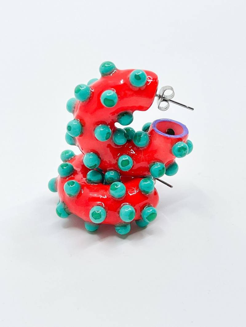 Bubble-Ohrringe - Ohrringe 3D-Ohrringe von MarcelaLopezArt