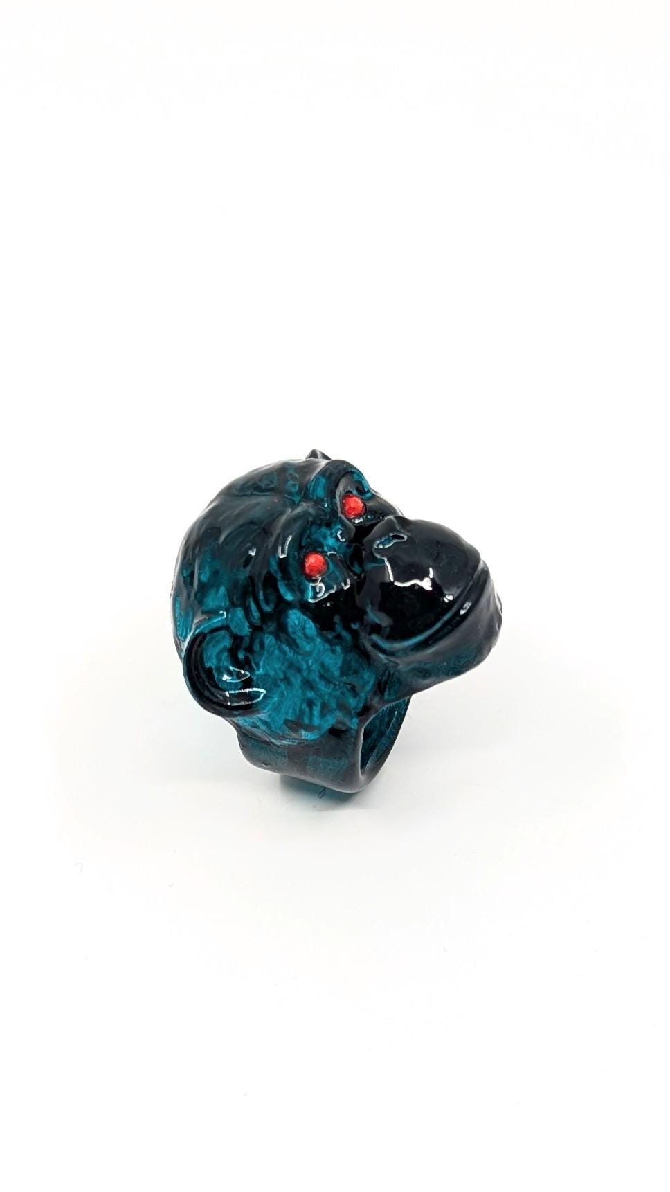 Funky Affenring - 3D von MarcelaLopezArt