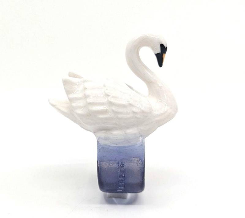 stummer Schwanenring - 3D-Schwanenring von MarcelaLopezArt