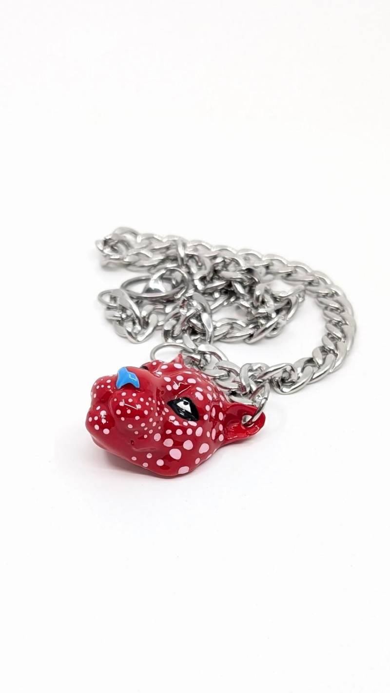 Ritual-Leopardenkette - 3D-Leopardenanhänger von MarcelaLopezArt