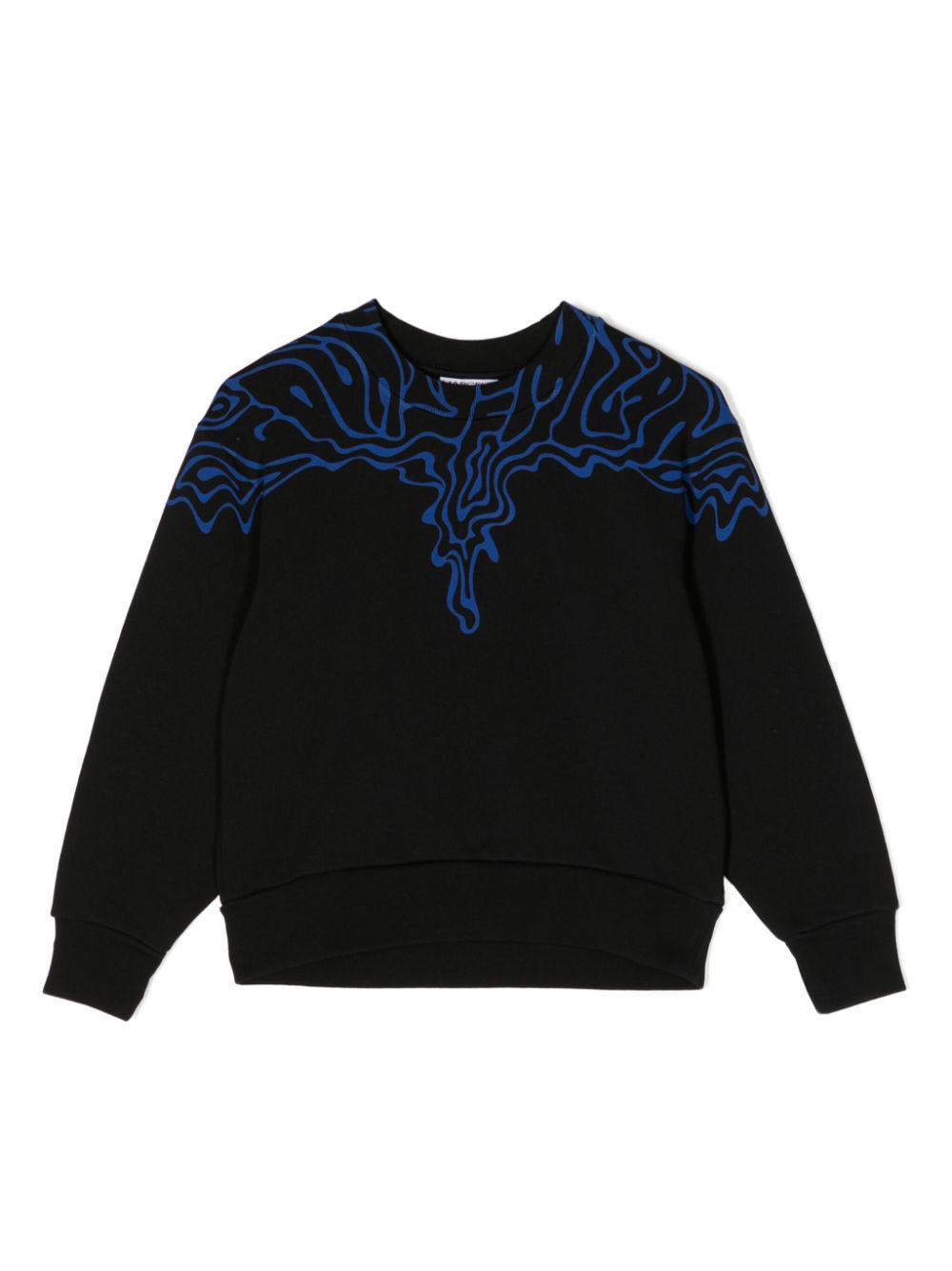 Marcelo Burlon County Of Milan Kids Sweatshirt mit Flügel-Print - Schwarz von Marcelo Burlon County Of Milan Kids