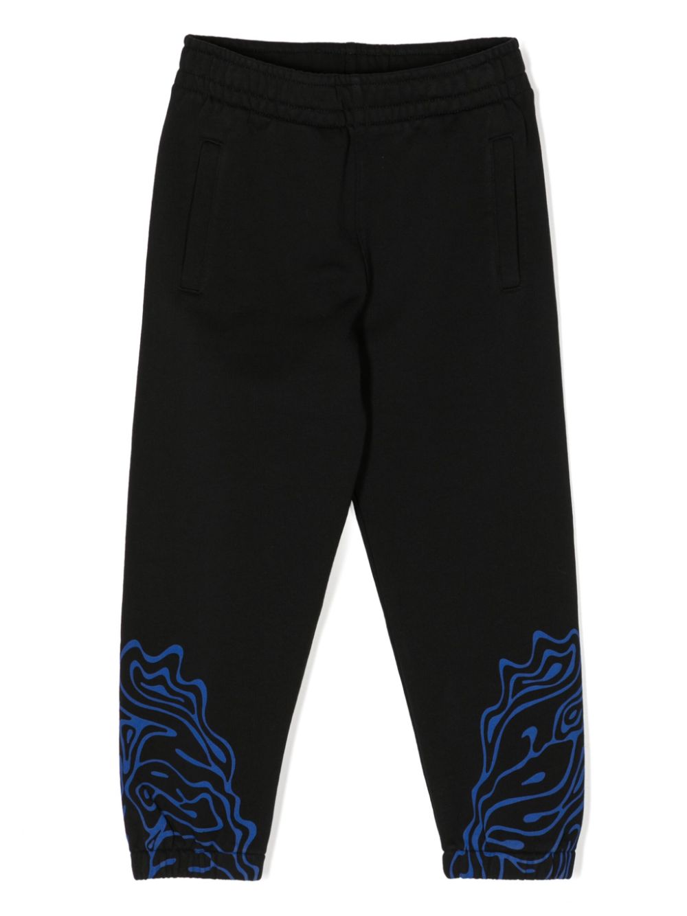 Marcelo Burlon County Of Milan Kids Jogginghose mit Flügel-Print - Schwarz von Marcelo Burlon County Of Milan Kids