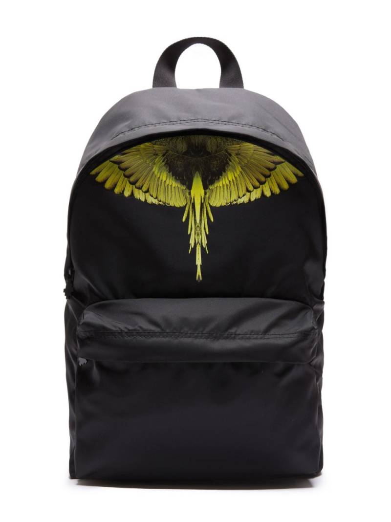 Marcelo Burlon County Of Milan Kids Rucksack mit Flügel-Print - Schwarz von Marcelo Burlon County Of Milan Kids