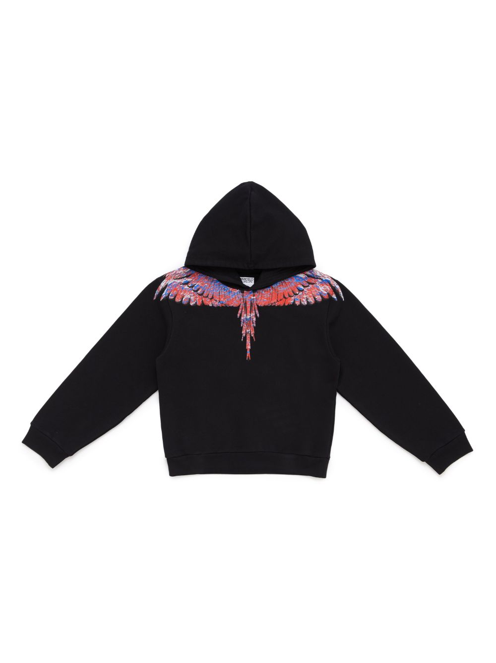 Marcelo Burlon County Of Milan Kids Sweatshirt mit Flügel-Print - Schwarz von Marcelo Burlon County Of Milan Kids