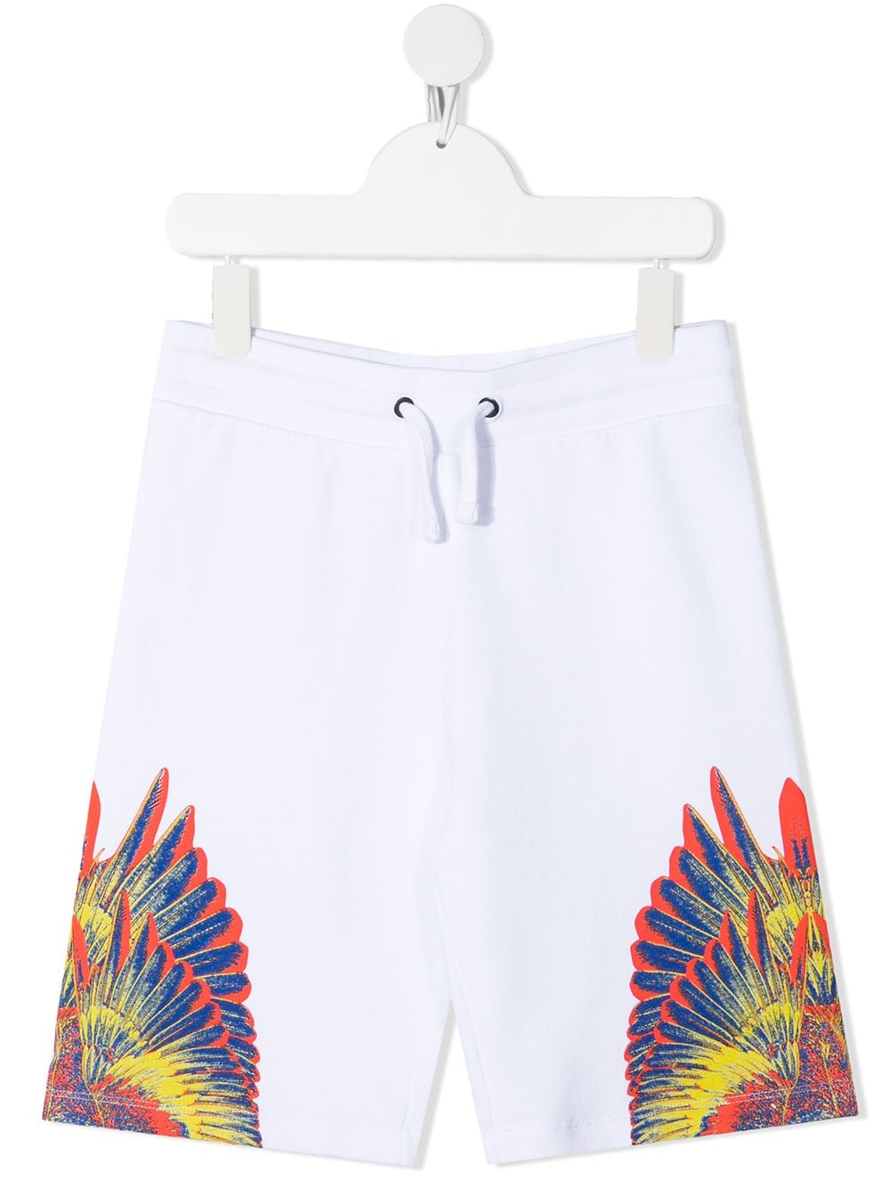 Marcelo Burlon County Of Milan Kids Joggingshorts mit Flügel-Print - Weiß von Marcelo Burlon County Of Milan Kids