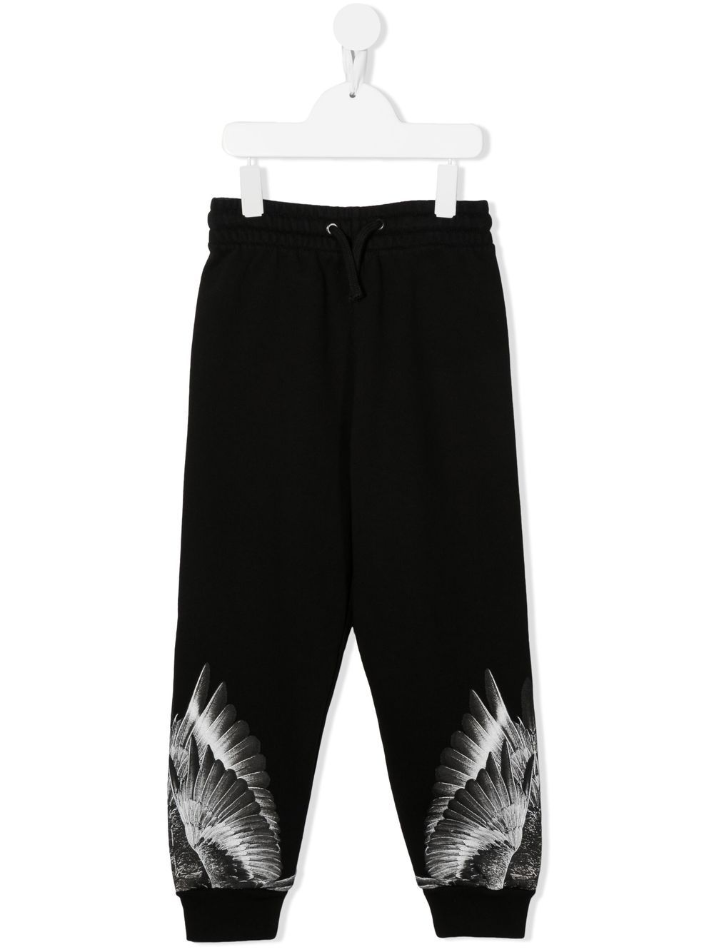 Marcelo Burlon County Of Milan Kids Jogginghose mit Feder-Print - Schwarz von Marcelo Burlon County Of Milan Kids