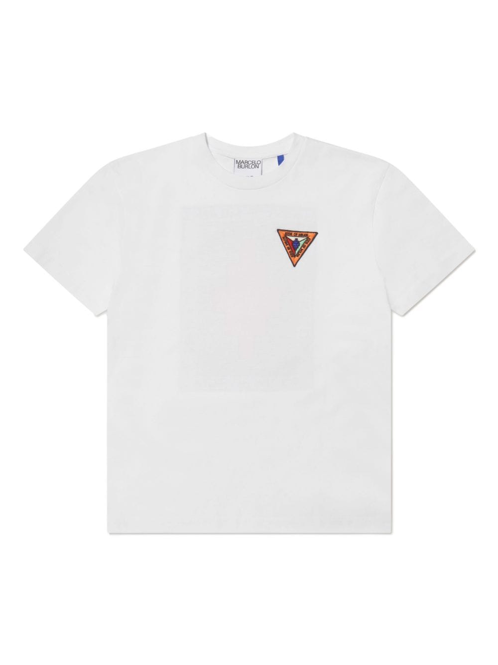 Marcelo Burlon County Of Milan Kids T-Shirt mit grafischem Print - Weiß von Marcelo Burlon County Of Milan Kids