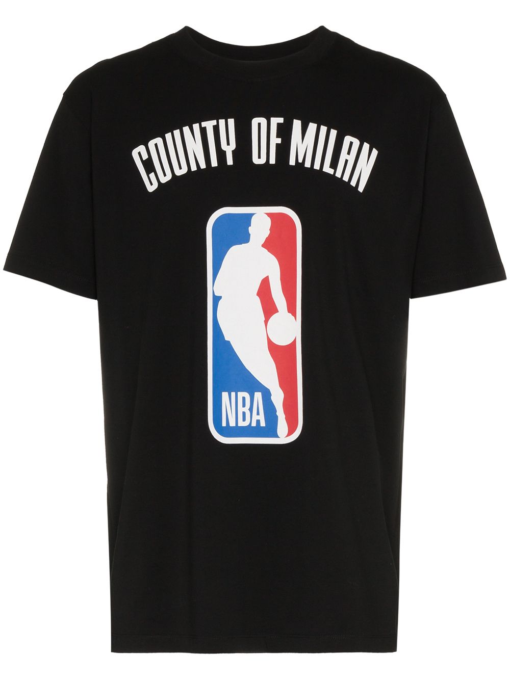 Marcelo Burlon County of Milan T-Shirt mit NBA-Print - Schwarz von Marcelo Burlon County of Milan