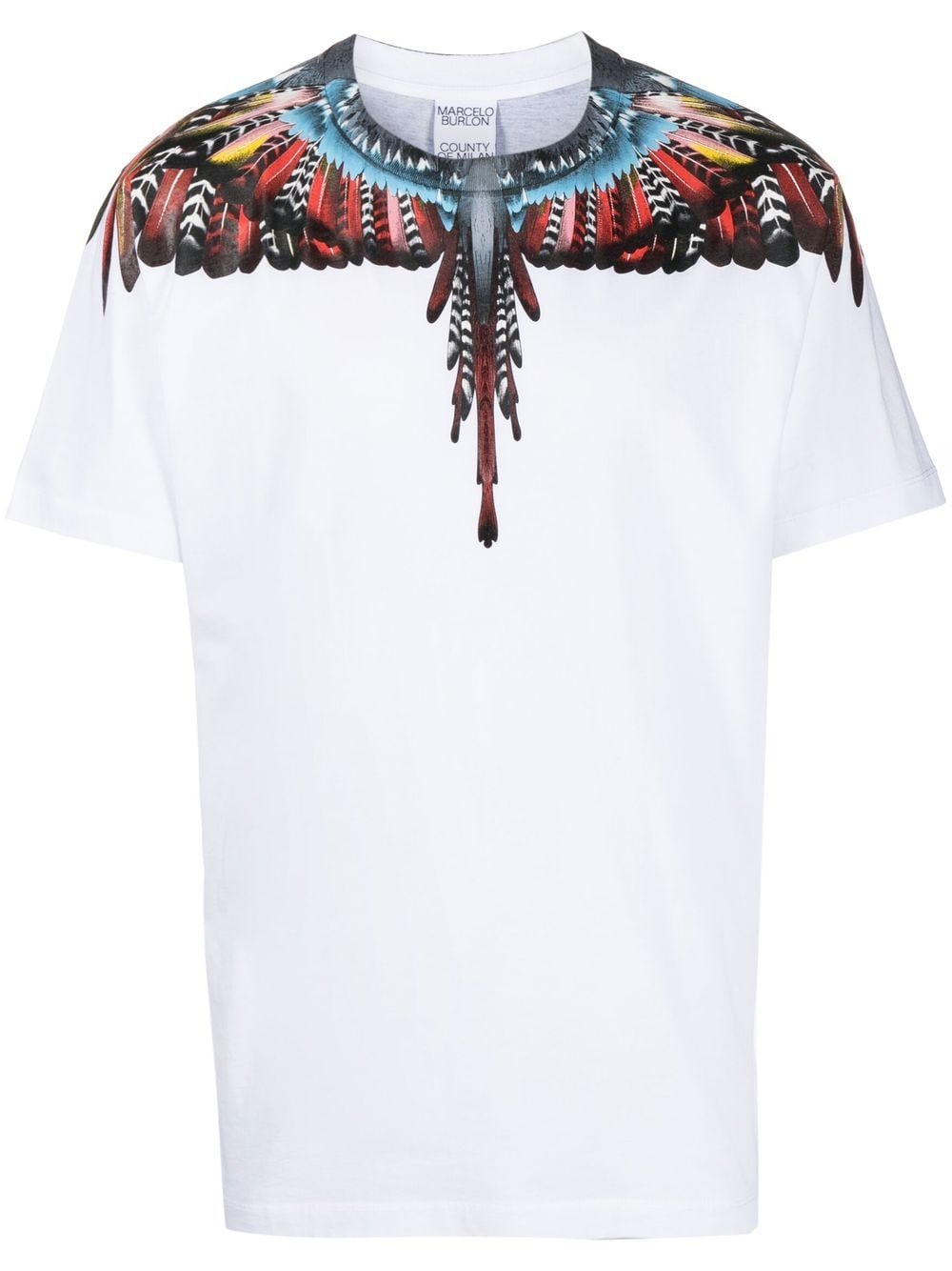 Marcelo Burlon County of Milan T-Shirt mit Grizzly Wings-Print - Weiß von Marcelo Burlon County of Milan