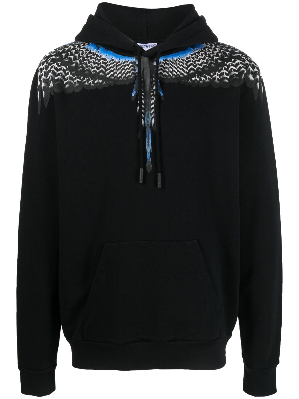 Marcelo Burlon County of Milan Hoodie mit Grizzly Wings-Print - Schwarz von Marcelo Burlon County of Milan