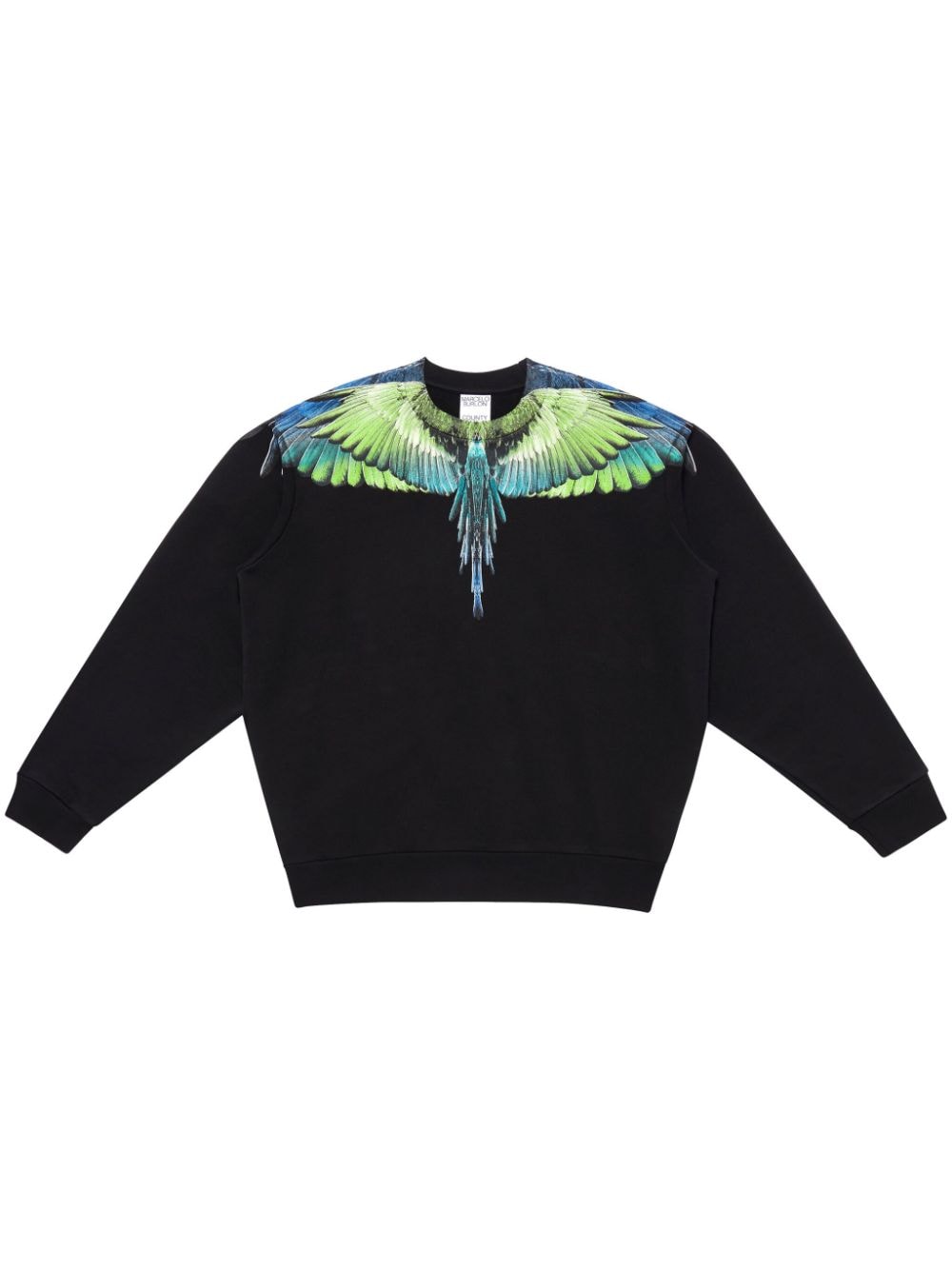 Marcelo Burlon County of Milan Icon Wings Sweatshirt mit rundem Ausschnitt - Schwarz von Marcelo Burlon County of Milan