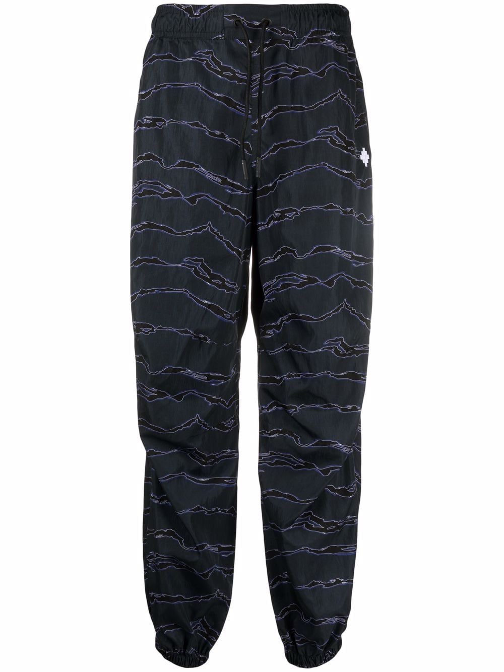 Marcelo Burlon County of Milan Jogginghose mit grafischem Print - Blau von Marcelo Burlon County of Milan