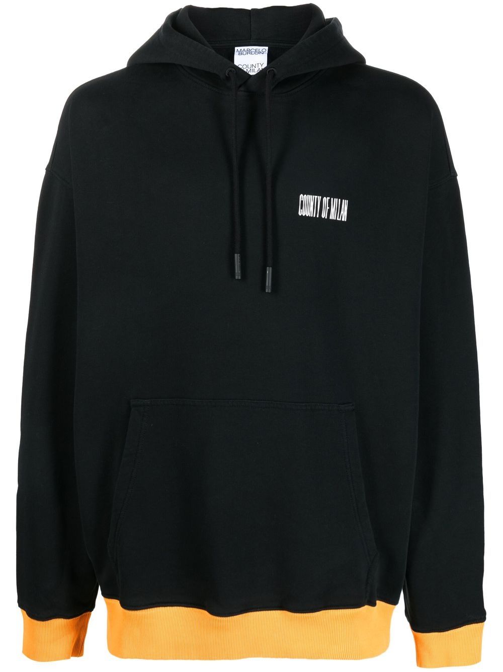 Marcelo Burlon County of Milan Hoodie mit Logo-Print - Schwarz von Marcelo Burlon County of Milan