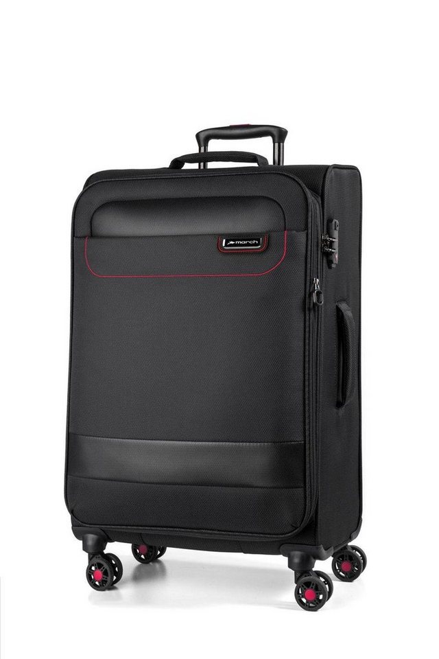 march Handgepäckkoffer March Tourer S black / red Koffer von march