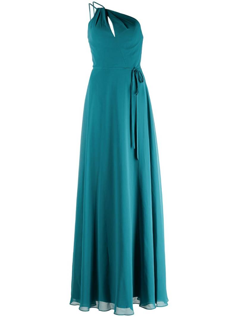 Marchesa Notte Bridesmaids Asymmetrisches Stilo Brautjungfernkleid - Blau von Marchesa Notte Bridesmaids