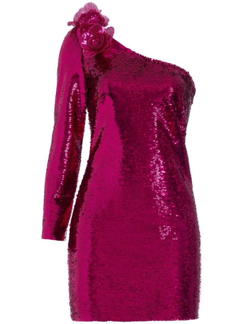 Marchesa Notte Magnolia Minikleid - Rosa von Marchesa Notte