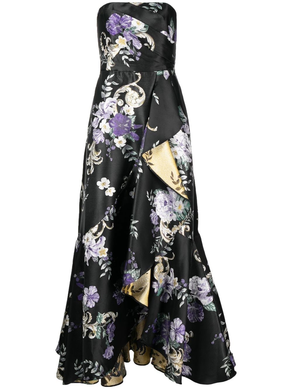 Marchesa Notte Schulterfreies Abendkleid - Schwarz von Marchesa Notte