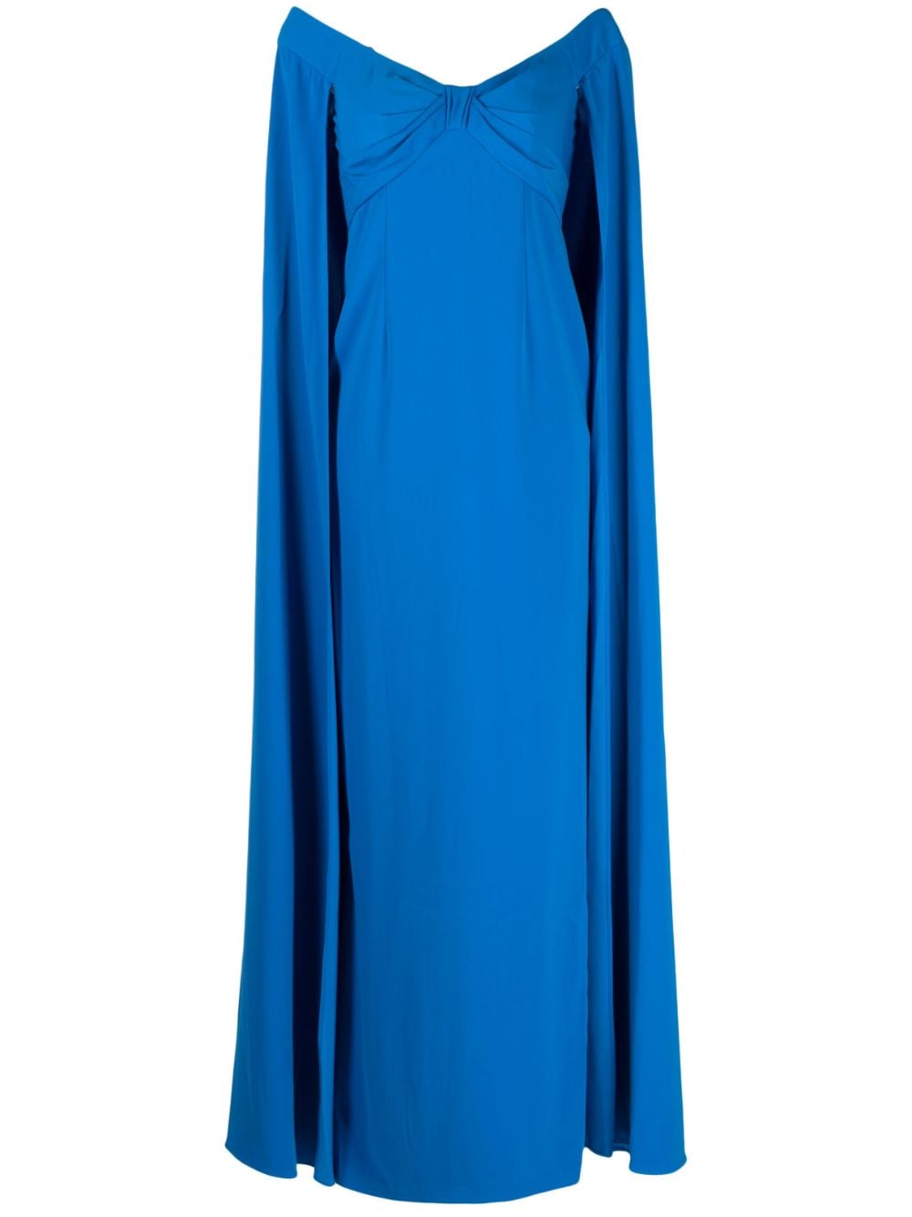 Marchesa Notte Schulterfreies Abendkleid - Blau von Marchesa Notte