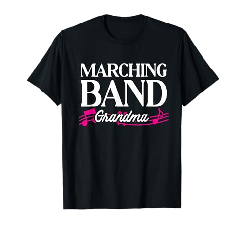 Marschband Oma Großmutter Band Mitglied Frauen T-Shirt Marschband Oma Großmutter Band Mitglied Frauen T-Shirt von Marching Band Director Gift Idea Marching Band
