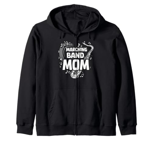 Marschband Mama für Damen Kapuzenjacke Marschband Mama für Damen Kapuzenjacke von Marching band mom tees