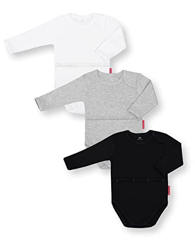Marcinkowski BABYBODY GASTROSTOMIEBODY MIT EINER ÖFFNUNG IM BAUCHBEREICH Langarm Unisex 3er Pack 122 Marcinkowski BABYBODY GASTROSTOMIEBODY MIT EINER ÖFFNUNG IM BAUCHBEREICH Langarm Unisex 3er Pack 122 von Marcinkowski