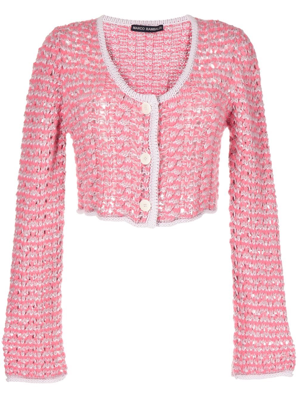 Marco Rambaldi Grob gestrickter Cardigan - Rosa von Marco Rambaldi