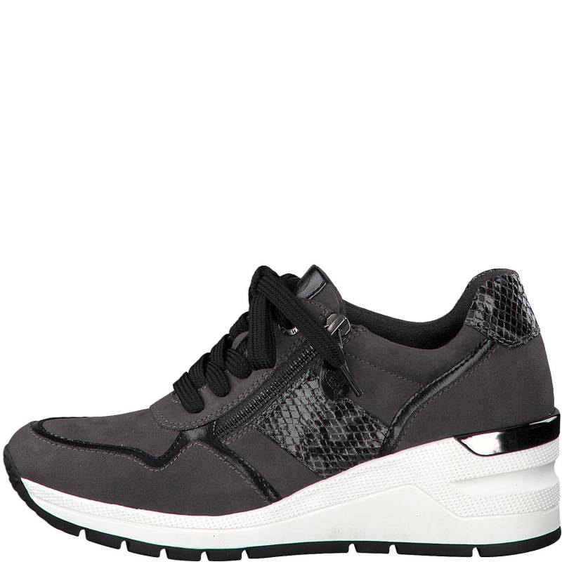 Damen-Schnürer DK.GREY COMB - Gr. - 41 von Marco Tozzi