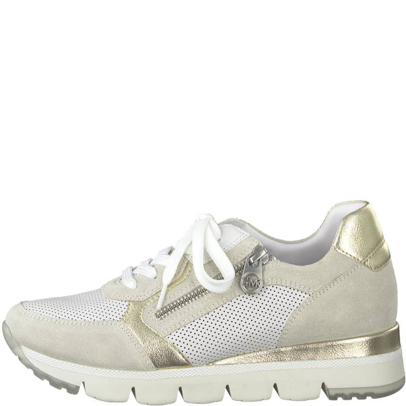 Damen-Schnürer OFFWHITE COMB - Gr. - 37 von Marco Tozzi