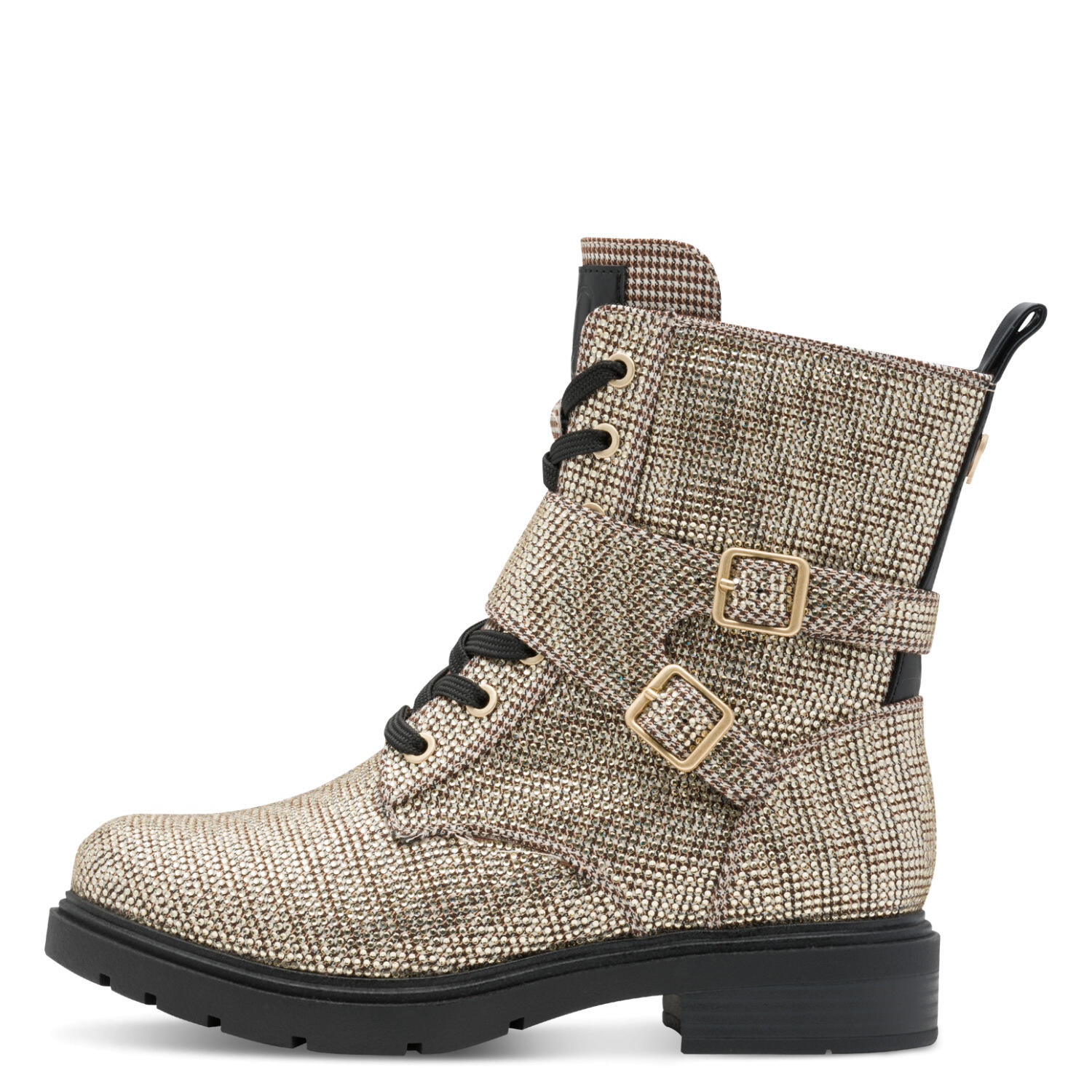 Damen-Stiefel BEIGE STRUCTURE - Gr. - 36 von Marco Tozzi
