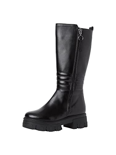 Marco Tozzi Damen 2-2-25600-29 Kniehohe Stiefel, Black Antic, 38 EU von MARCO TOZZI