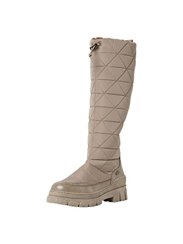 Marco Tozzi Damen 2-2-26660-39 Kniehohe Stiefel, Taupe Comb, 37 EU von MARCO TOZZI