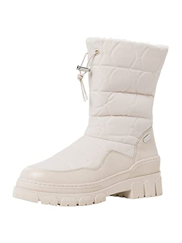 Marco Tozzi Damen 2-2-26861-39 Halblange Stiefel, Cream Comb, 37 EU von MARCO TOZZI