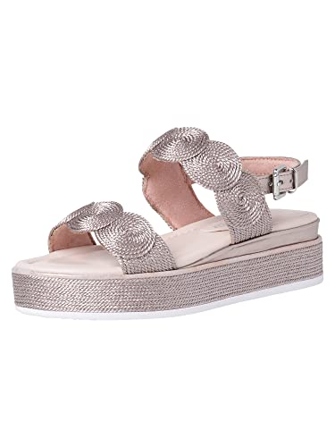 Marco Tozzi Damen 2-2-28760-28 Flache Sandale, Rose METALLIC, 40 EU von MARCO TOZZI