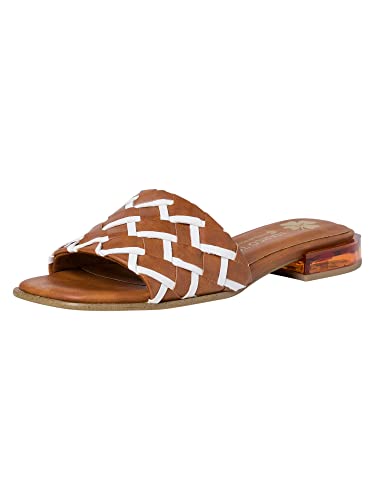 Marco Tozzi Damen 2-2-87116-28 Sandale, Cognac Comb, 39 EU von MARCO TOZZI