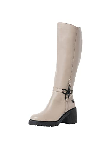 Marco Tozzi Damen 2-2-85606-39 Kniehohe Stiefel, Ivory Comb, 40 EU von MARCO TOZZI