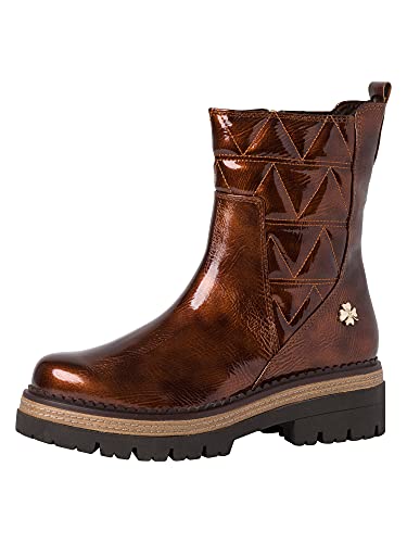 Marco Tozzi by Guido Maria Kretschmer Damen 2-2-86421-37 Boot, Bronce Patent, 36 EU von MARCO TOZZI