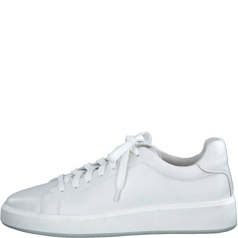 Men Lace-up WHITE NAPPA - Gr. - 45 von Marco Tozzi