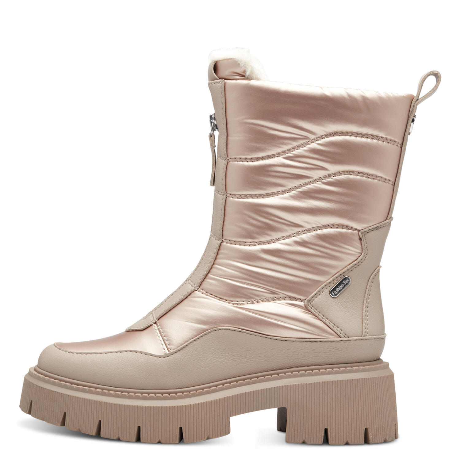 Women Boots TAUPE METALLIC COMB - Gr. - 37 von Marco Tozzi