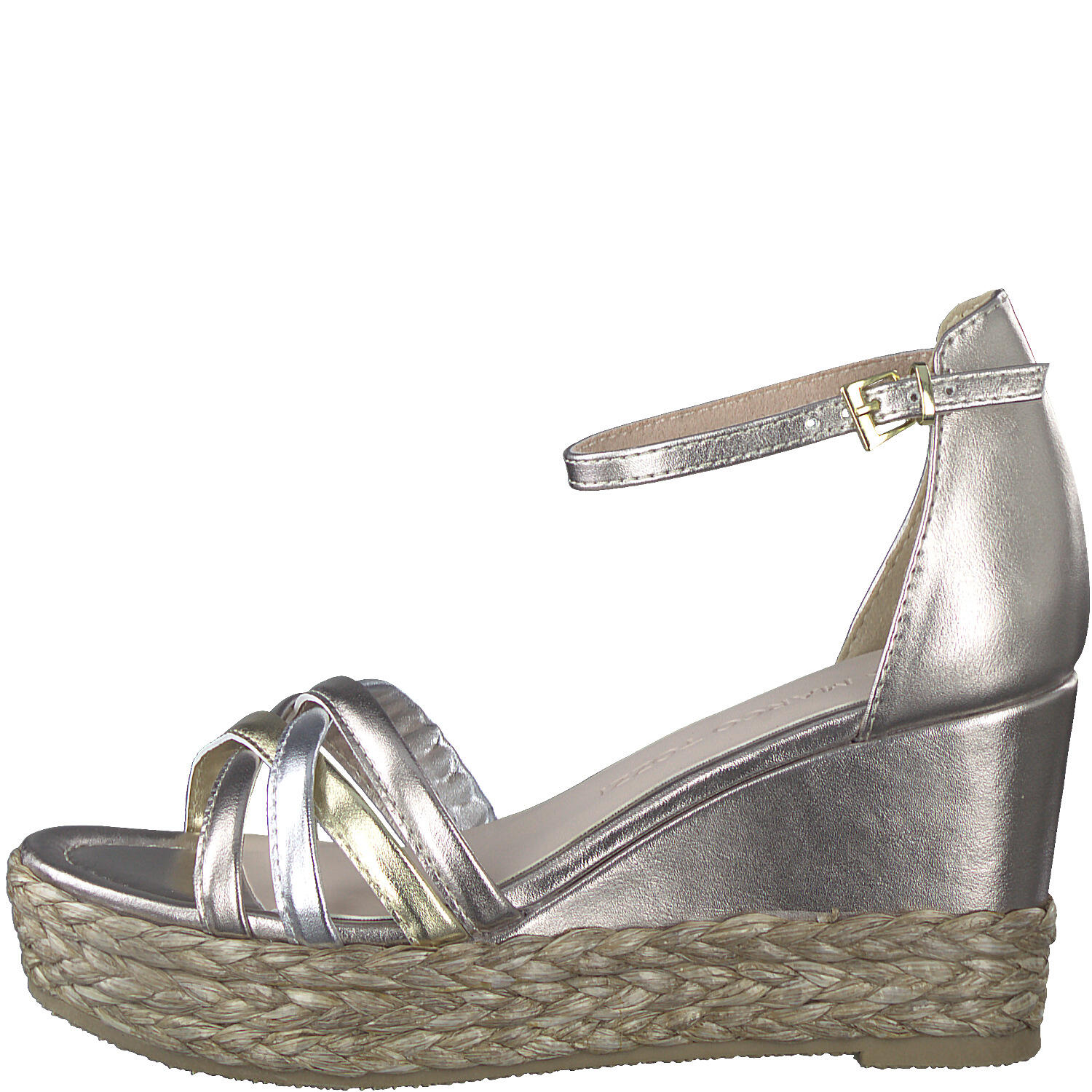 Women Sandals ROSE MET. COMB - Gr. - 41 von Marco Tozzi