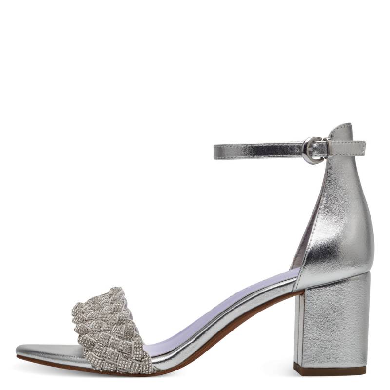 Women Sandals SILVER COMB - Gr. - 37 von Marco Tozzi