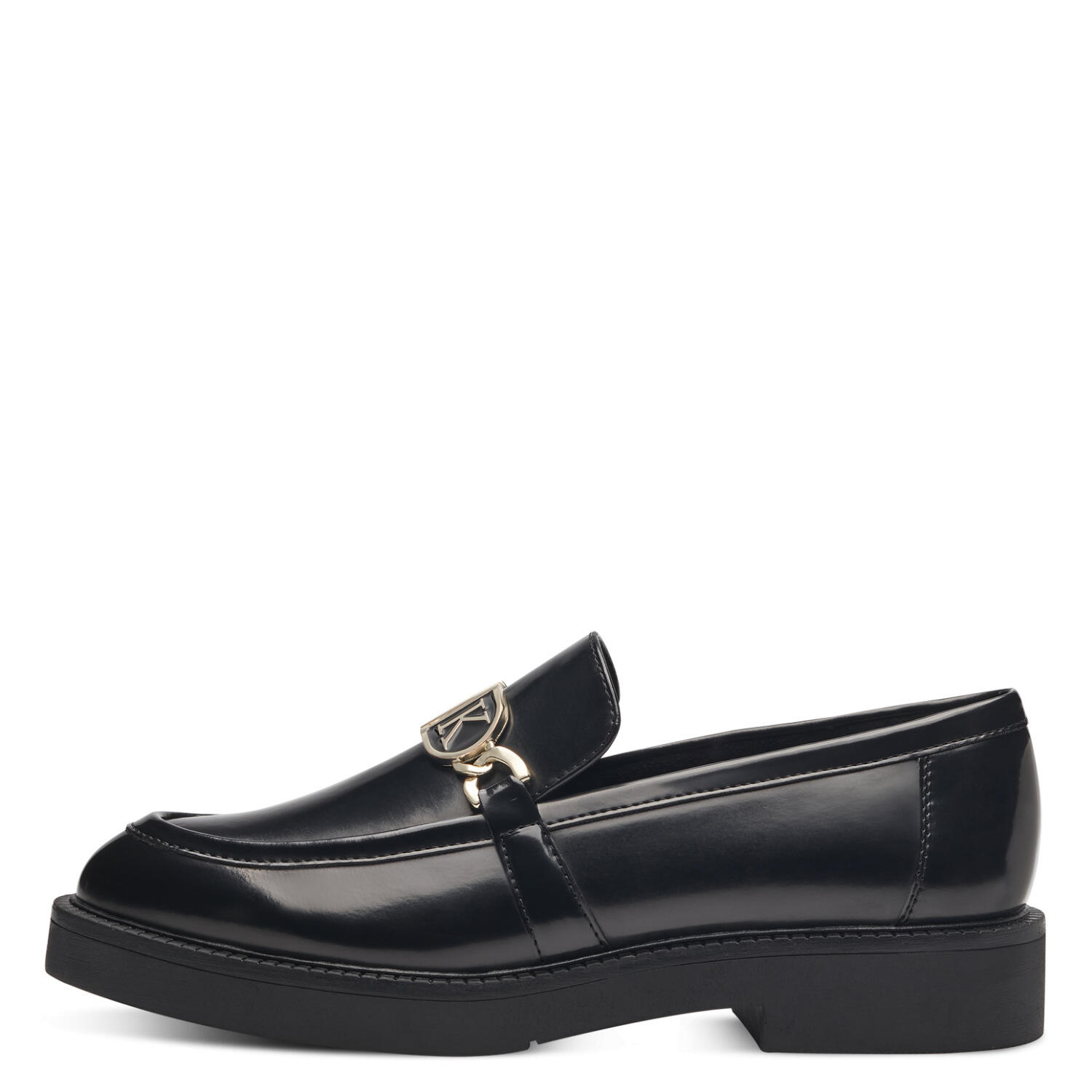 Women Slip-on BLACK BRUSH - Gr. - 37 von Marco Tozzi