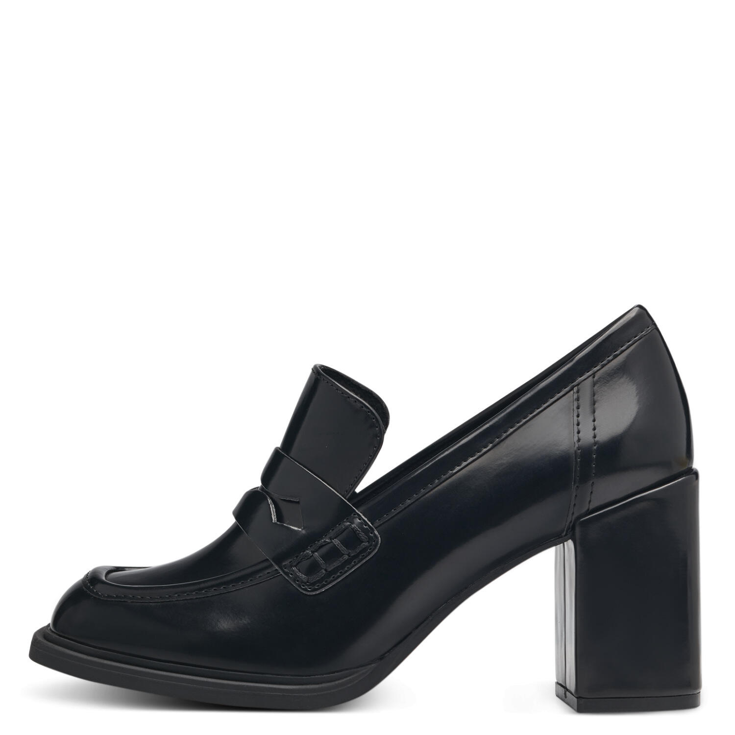 Women Slip-on BLACK BRUSH - Gr. - 38 von Marco Tozzi
