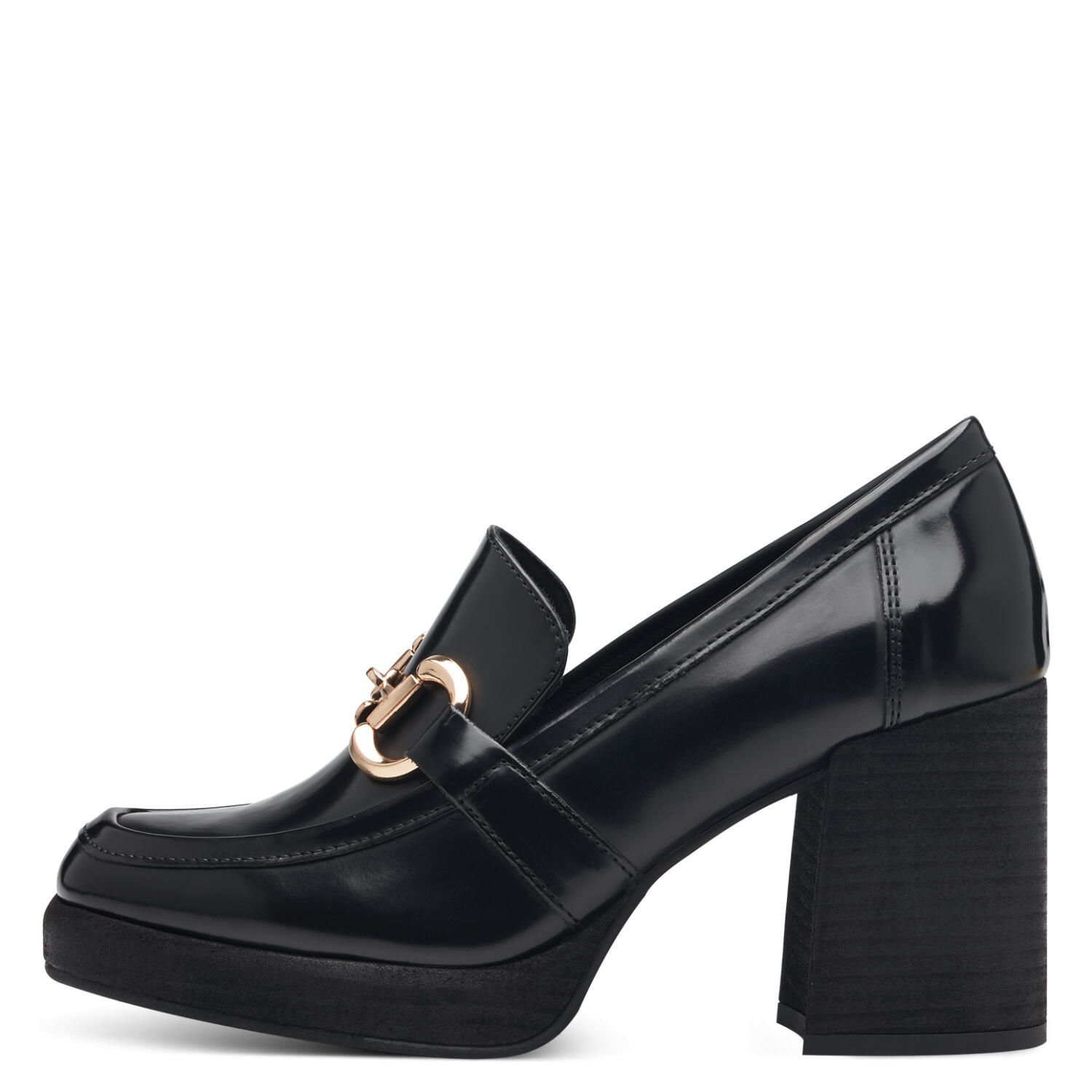 Women Slip-on BLACK BRUSH - Gr. - 41 von Marco Tozzi